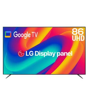 [프리토스] 86인치 구글 스마트TV 4K UHD 베젤리스 중소기업 대형TV