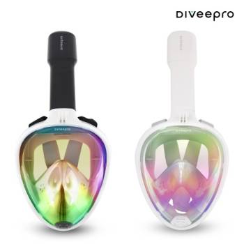 [다이비프로] 익스트림 풀페이스 스노쿨링 마스크 UV차단