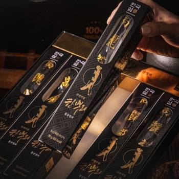 [한국삼] 프리미엄 한뿌리 홍삼정과 (20g*6개입) ★쇼핑백 포함★